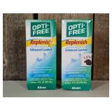 Opti-Free Replenish Multi-Purpose Contact Solution - Enhanced Comfort, 4 fl oz  (set of 2)