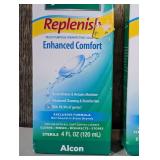 Opti-Free Replenish Multi-Purpose Contact Solution - Enhanced Comfort, 4 fl oz  (set of 2)