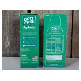 Opti-Free Replenish Multi-Purpose Contact Solution - Enhanced Comfort, 4 fl oz  (set of 2)