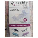 Four Boxes "Stacable Shelf" Floating Shelf