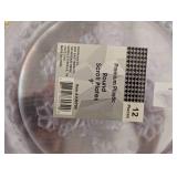 Plastic Plates 9", 10 Packs of 12 Plates.