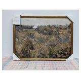 24" x 18" Landscape Study Framed Wall Canvas Antique Gold - Threshold™ designed with Studio McGee: Serene Decor for Home Office
