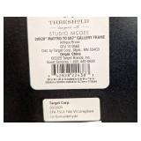 20" x 20" Matted to 5" x 7" Wall Frame Antique Brass - Threshold™ designed with Studio McGee: Wood, Beveled Mat
