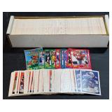 1990 Fleer and a few 1989 Score Football Card Box