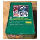 1990 Pro Set Football Factory Sealed 36 Pack Card Box
