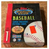 1993 Topps Stadium Club Series 1 Factory Sealed Pack Card Box