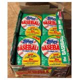 1990 Topps Baseball 28 Pack Card Box