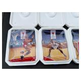 Michael Jordan Limited Edition 5 Plate Set by Bradford Exchange w/ COA and All Original Paperwork and Packaging - Basketball