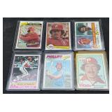 Mike Schmidt 6 Card Vintage Baseball Lot 1976-1984