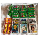 8 Rack Packs - 1989 and 1990 Topps Baseball Cards