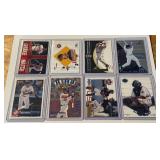(8) Mike Piazza RC and Insert Baseball Card Lot
