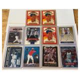 (10) Ken Griffey Jr. Insert and 2nd Year Baseball Card Lot
