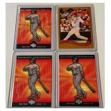 (4) Albert Pujols Rookie Card and 2nd Year Baseball Card Lot