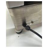 $800 370W+550W Commercial Meat Slicer, 13-inch Stainless Steel, 0-16 mm Adjustable Thickness