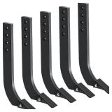 Garvee Box Blade for Tractor + 16" Ripper Shanks + Adjustable Handle + Heavy-Duty Steel