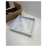 Pull-Out Cabinet Organizer, Expandable 23-31 in, 5 Rails, Roll-Out Drawers, White