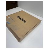 Umilife Kitchen Drawer Organizer, 19x20 Silverware Utensils Organizer, 2.5" High, Bamboo Tray