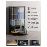 $599.99 DREAME X40 Ultra Robotic Vacuum with Removable & Liftable Mop, 12,000Pa Suction, Auto-Empty