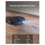 $599.99 DREAME X40 Ultra Robotic Vacuum with Removable & Liftable Mop, 12,000Pa Suction, Auto-Empty