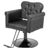 $219 OmySalon Hair Salon Chair for Stylist, Hydraulic Barber Chair 360  Swivel, All Black