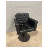 $219 OmySalon Hair Salon Chair for Stylist, Hydraulic Barber Chair 360  Swivel, All Black