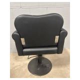 $219 OmySalon Hair Salon Chair for Stylist, Hydraulic Barber Chair 360  Swivel, All Black