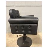 $219 OmySalon Hair Salon Chair for Stylist, Hydraulic Barber Chair 360  Swivel, All Black
