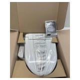 $160 Tranquillus Essential Electric Bidet Seat, Heated, Dryer, Adjustable Water/Air, Soft-Close, ADA