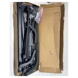 $129 Squat Rack with Pull-Up Bar, Adjustable Power Rack, 800 lb Capacity, Fits 6/7 ft Barbells