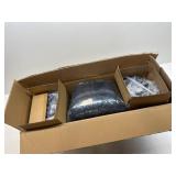 $220 X-Vcak 2-Person Portable Steam Sauna Tent with 2 Steamers, 2 Folding Chairs, 71x49x36, Black