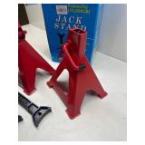 Car Jack Stands 6 Ton Adjustable Auto Floor Jack Stands, Double Locking, Base, 13,200 lb, 2 Pack