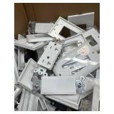 Large Pack Single-Pole Decorator Light Switch w Wallplate; 15A Decorator Receptacle