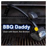 Scrub Daddy BBQ Daddy Grill Cleaner Kit - Bristle-Free Brush + Refill + 2 Scour Sponges (4Count)