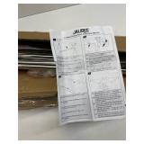 JAUREE 79-Inch Clothes Drying Rack, Heavy-Duty Stainless Steel, Foldable Laundry Rack