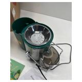 800W Juicer, Centrifugal with 3" Wide Mouth Feed Chute, BPA-free (Green)