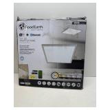 Good Earth Lighting 24in Smart LED Direct-Wire Flat Panel Ceiling Light Brushed Nickel 4000