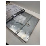 Good Earth Lighting 24in Smart LED Direct-Wire Flat Panel Ceiling Light Brushed Nickel 4000