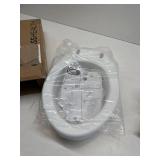 Carex Toilet Seat Riser, Elongated Raised Seat Adds 3.5 in Height, 300 lb Capacity