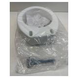 Carex Toilet Seat Riser, Elongated Raised Seat Adds 3.5 in Height, 300 lb Capacity