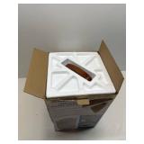 FLYHIT Towel Warmer for Bathroom, Wood Handle, Auto Shut Off, Fits Two 40x70 Towels, White