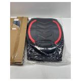 $126 CTDS RAM 1500/2500/3500 Car Seat Covers, Premium Nappa Leather 2-Seater, Black/Red