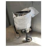$299 GarveeLife Chicken Plucker Machine, 20 in Stainless Steel, 106 Soft Fingers, GFCI Waterproof