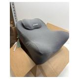 xiaomubiao Reading Pillow with Lumbar Support for Couch Ergonomic Memory Foam with Cover Gray