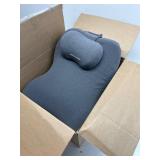 xiaomubiao Reading Pillow with Lumbar Support for Couch Ergonomic Memory Foam with Cover Gray
