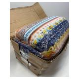 Dr.Futon Japanese Floor Futon Mattress, Extra Thick Folding Roll-Up Bed Topper for Guest Lounger