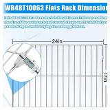 WB48T10063 Oven Rack for GE Profile/GE Oven, 304 Stainless Steel Baking Rack