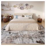 Rugcomf Modern Abstract Washable Rug 8