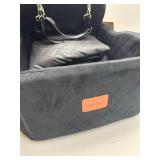 Lealchum Dog Booster Car Seat for Small/Medium Dogs up to 35lbs, Detachable & Washable