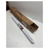 Decotalk Large Peel-and-Stick Countertop Contact Paper 30x120 in White Marble, Self-Adhesive