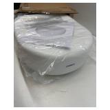Carex Toilet Seat Riser with Quick-Lock, 4" Height, Fits Round & Elongated Toilets, 300 lb